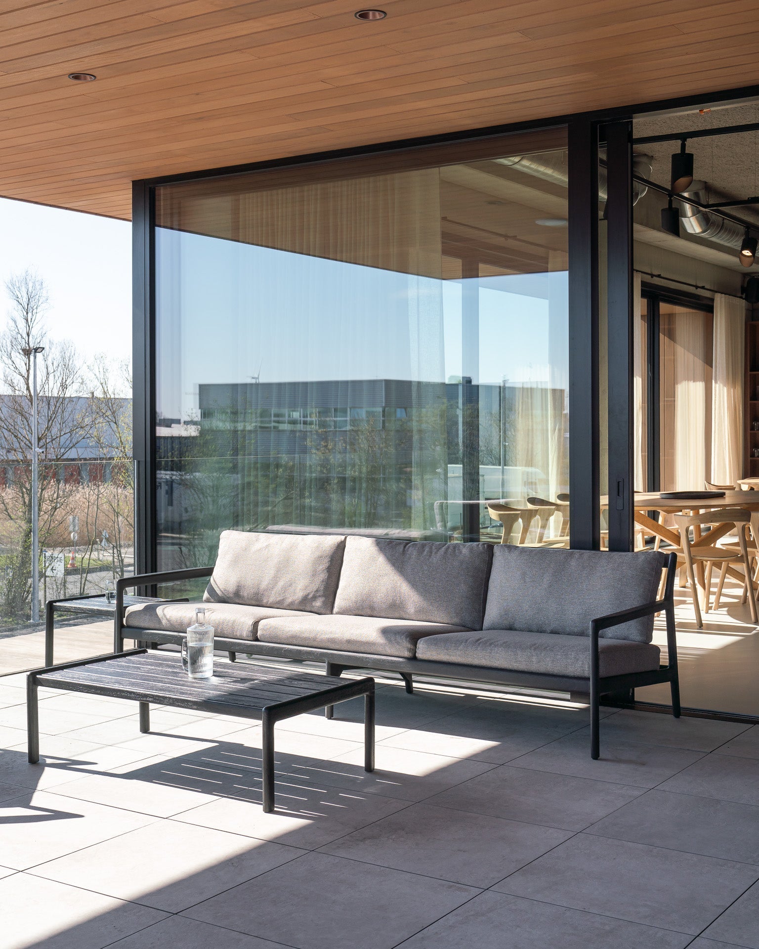 Jack Outdoor Sofa, 3 - Seater White Cliff Studio Outdoor Sofa