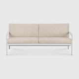 Jack outdoor sofa - aluminium - white - Natural fabric - 2+ seater White Cliff Studio Outdoor Sofa
