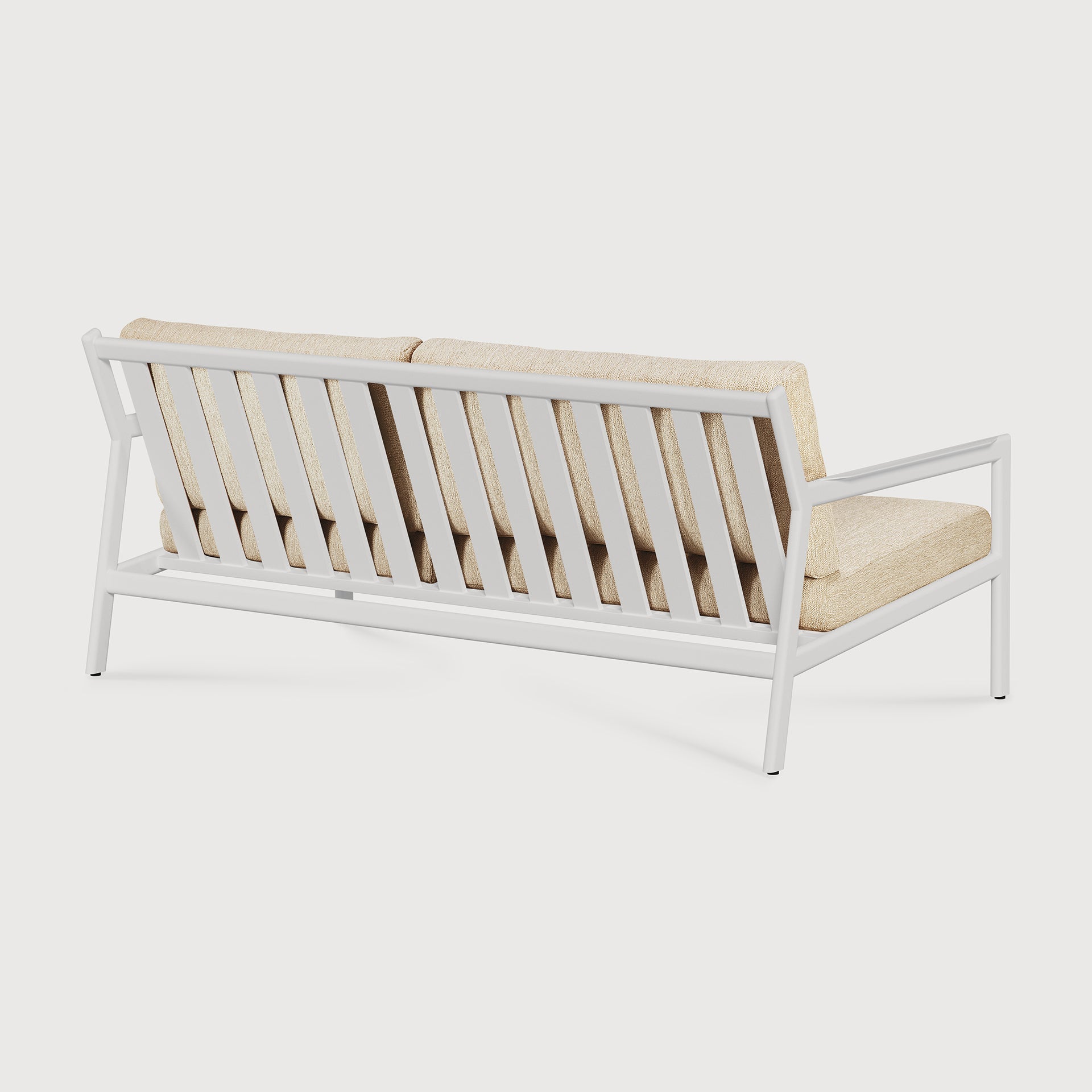 Jack outdoor sofa - aluminium - white - Natural fabric - 2+ seater White Cliff Studio Outdoor Sofa