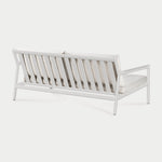 Jack outdoor sofa - aluminium - white - Off White fabric - 2+ seater White Cliff Studio Outdoor Sofa
