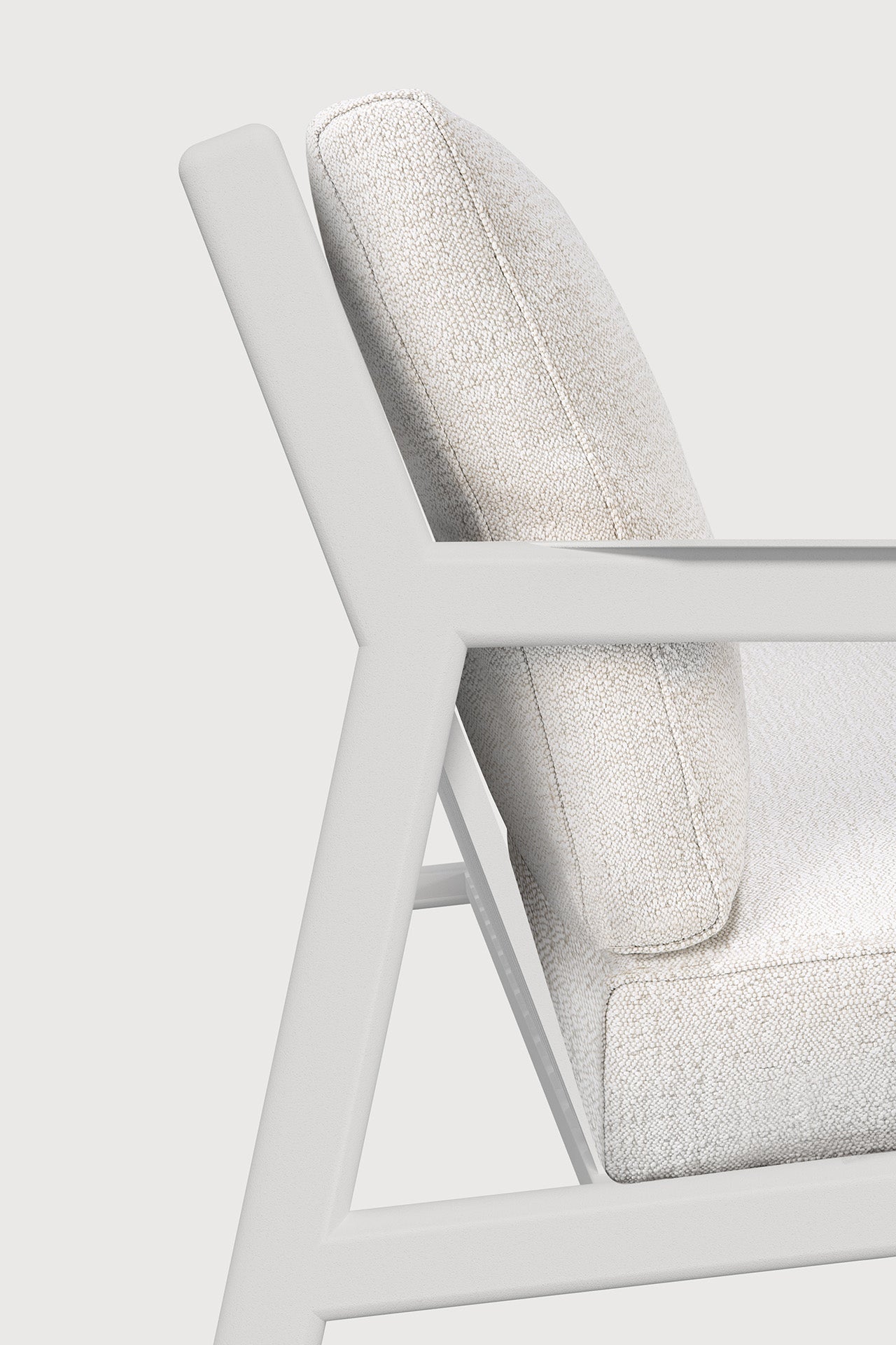 Jack outdoor sofa - aluminium - white - Off White fabric - 2+ seater White Cliff Studio Outdoor Sofa