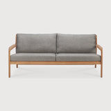 Jack outdoor sofa - teak - Mocha fabric - 2+ seater White Cliff Studio Outdoor Sofa