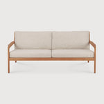 Jack outdoor sofa - teak - Natural fabric - 2+ seater White Cliff Studio Outdoor Sofa