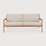Jack outdoor sofa - teak - Natural fabric - 2+ seater White Cliff Studio Outdoor Sofa