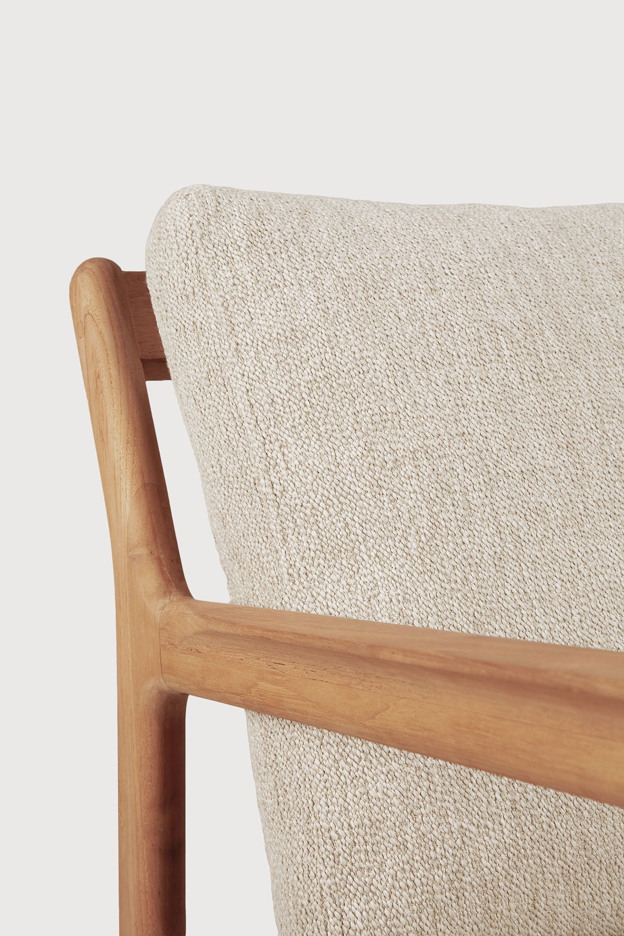 Jack outdoor sofa - teak - Natural fabric - 3+ seater White Cliff Studio Outdoor Sofa