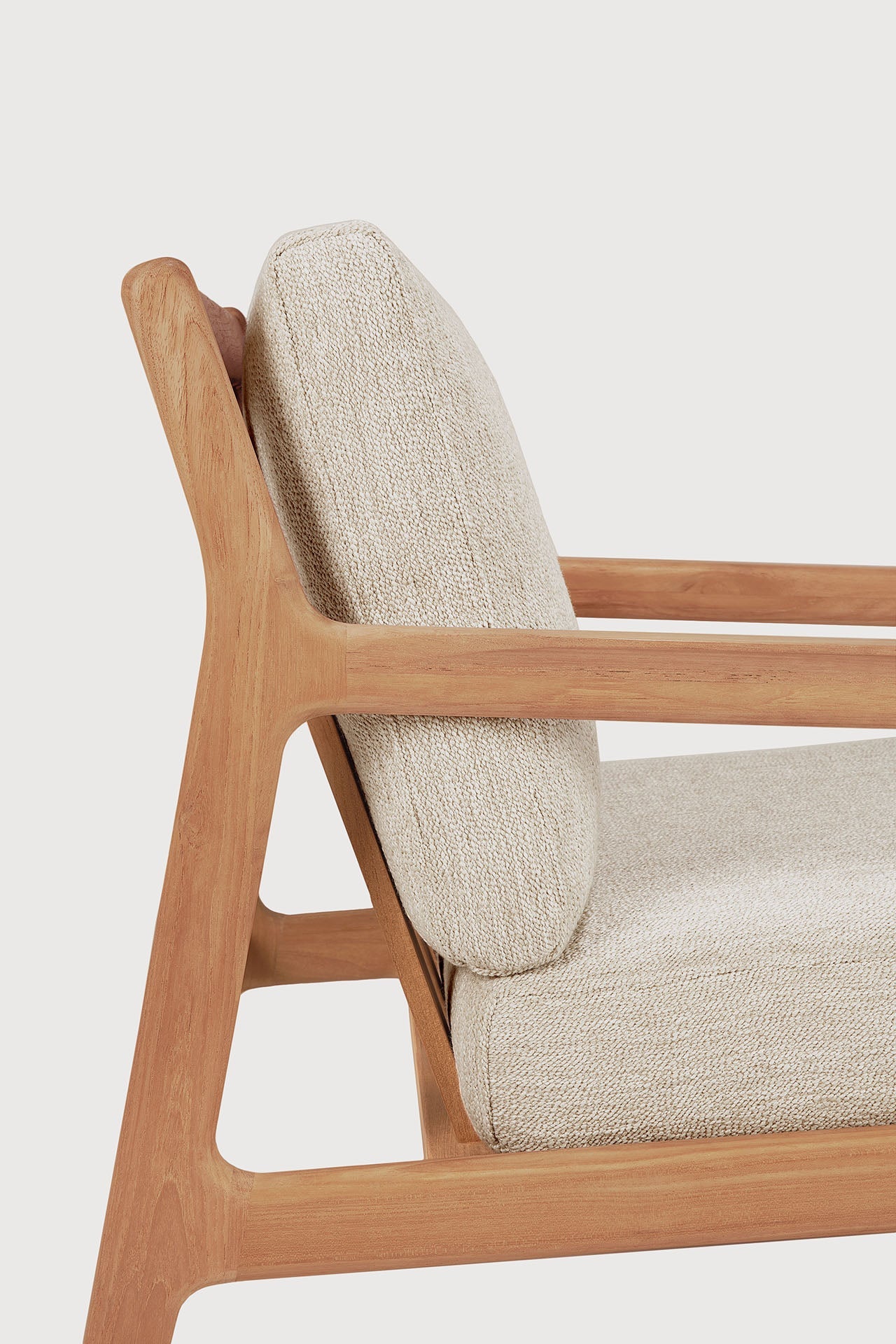 Jack outdoor sofa - teak - Natural fabric - 3+ seater White Cliff Studio Outdoor Sofa