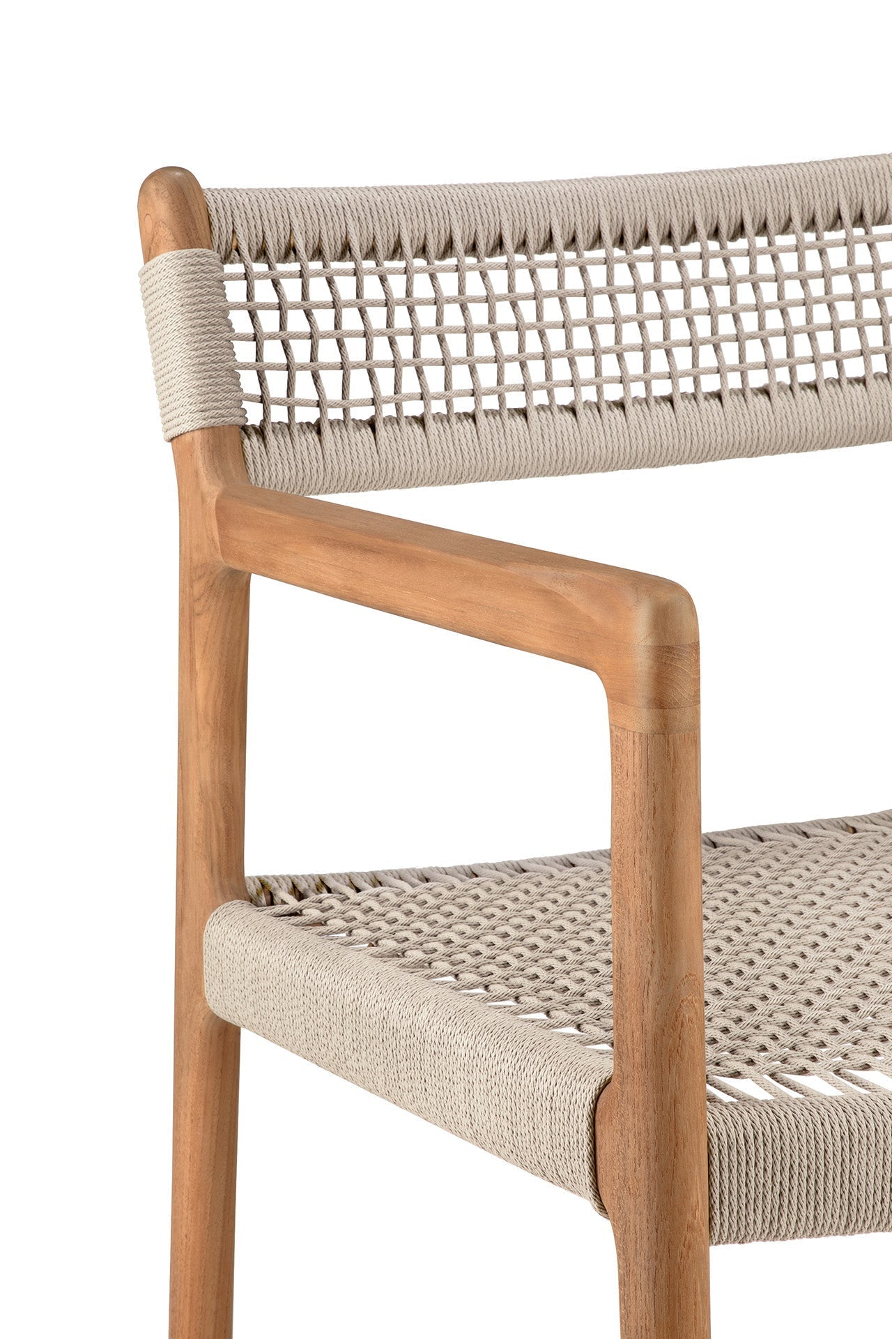 Jack Woven Outdoor Dining Chair White Cliff Studio Outdoor Dining Chairs