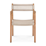 Jack Woven Outdoor Dining Chair White Cliff Studio Outdoor Dining Chairs