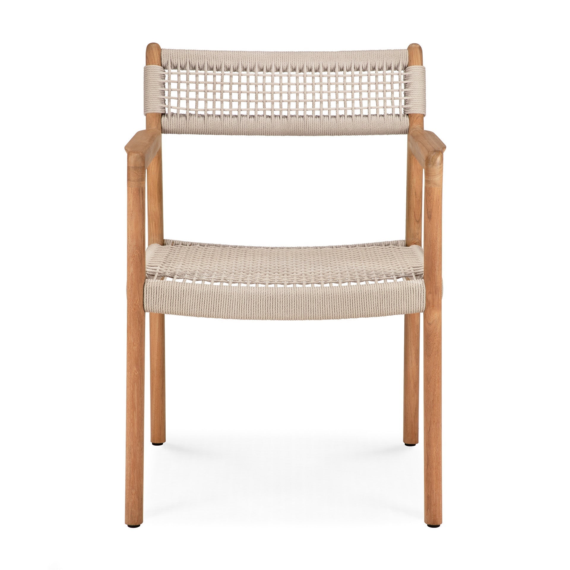 Jack Woven Outdoor Dining Chair White Cliff Studio Outdoor Dining Chairs