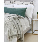 Jagger Oversized Throw White Cliff Studio Throw Blankets