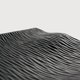 Japan board - varnished mahogany - black White Cliff Studio Trays