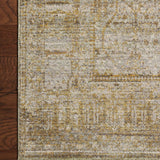 Jean Stoffer x Loloi Bradbury Dove / Gold 10' - 0" x 14' - 0" Area Rug White Cliff Studio Area Rugs