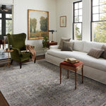 Jean Stoffer x Loloi Bradbury Grey / Multi 10' - 0" x 14' - 0" Area Rug White Cliff Studio Area Rugs