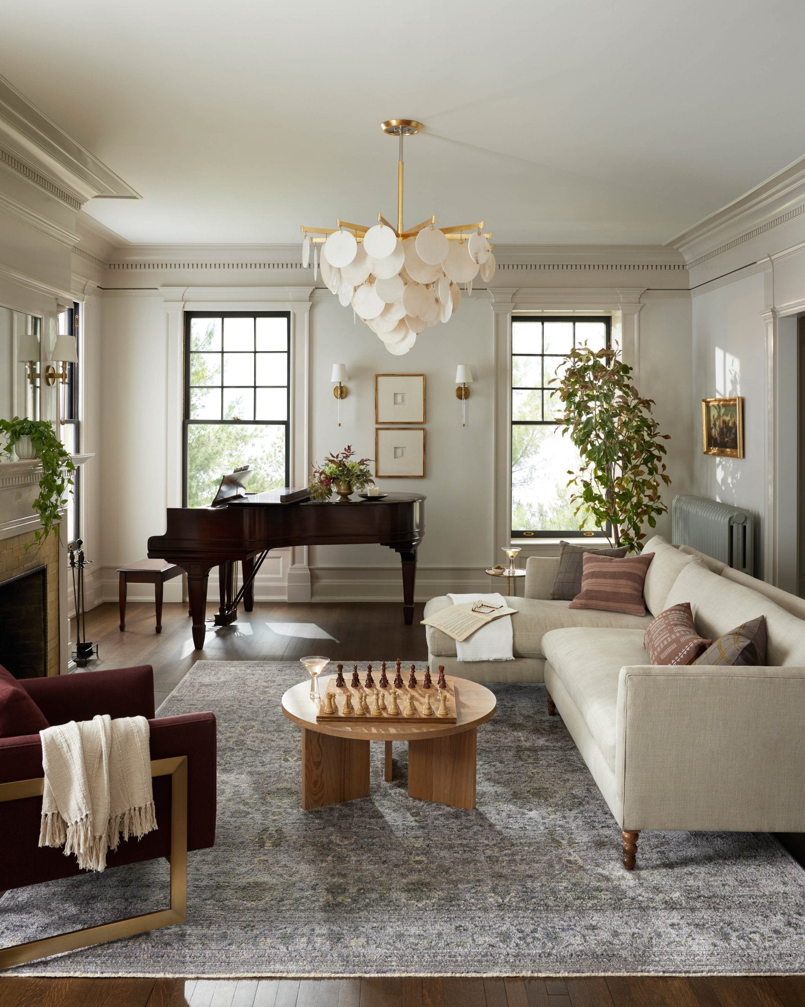 Jean Stoffer x Loloi Bradbury Grey / Multi 10' - 0" x 14' - 0" Area Rug White Cliff Studio Area Rugs