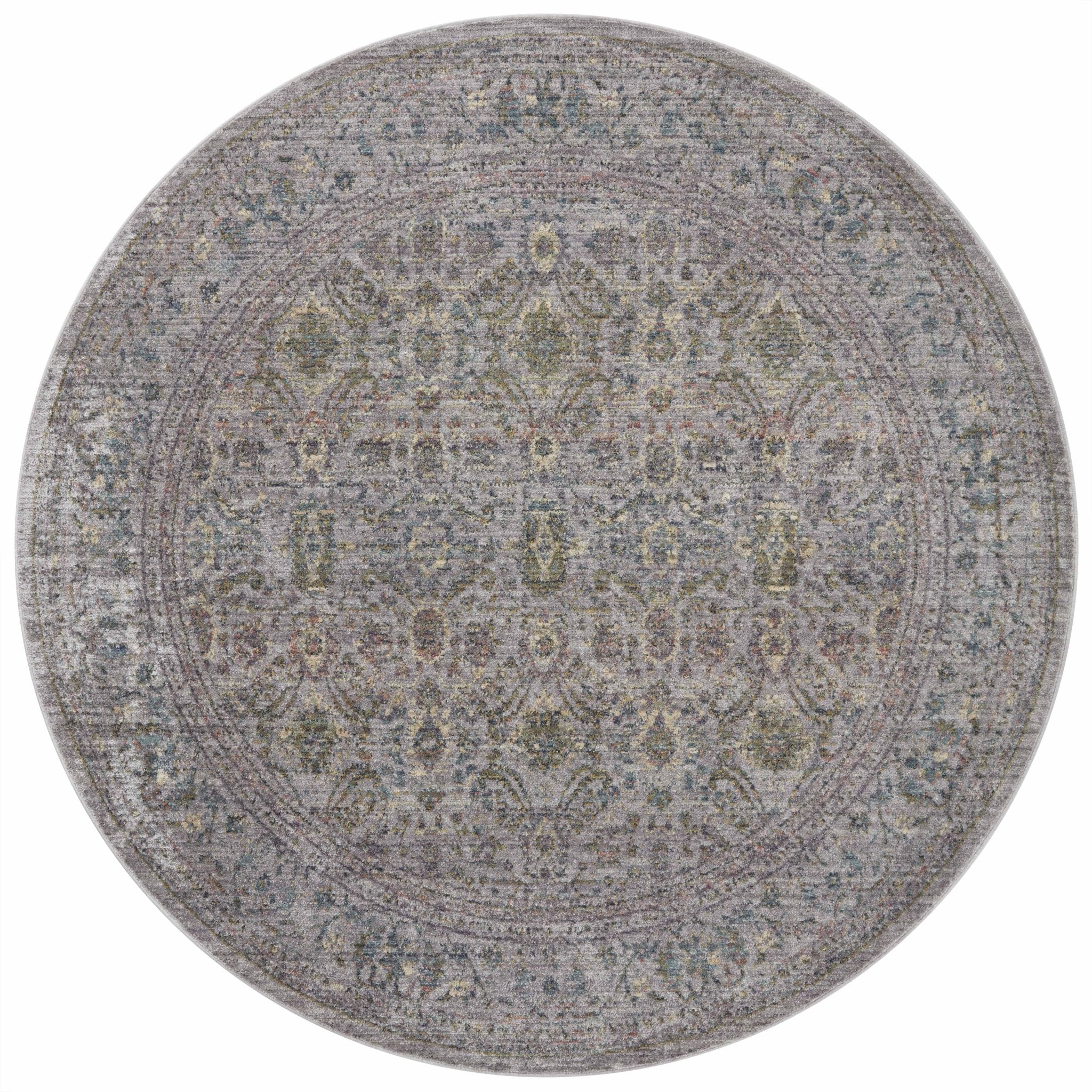 Jean Stoffer x Loloi Bradbury Grey / Multi 10' - 0" x 14' - 0" Area Rug White Cliff Studio Area Rugs