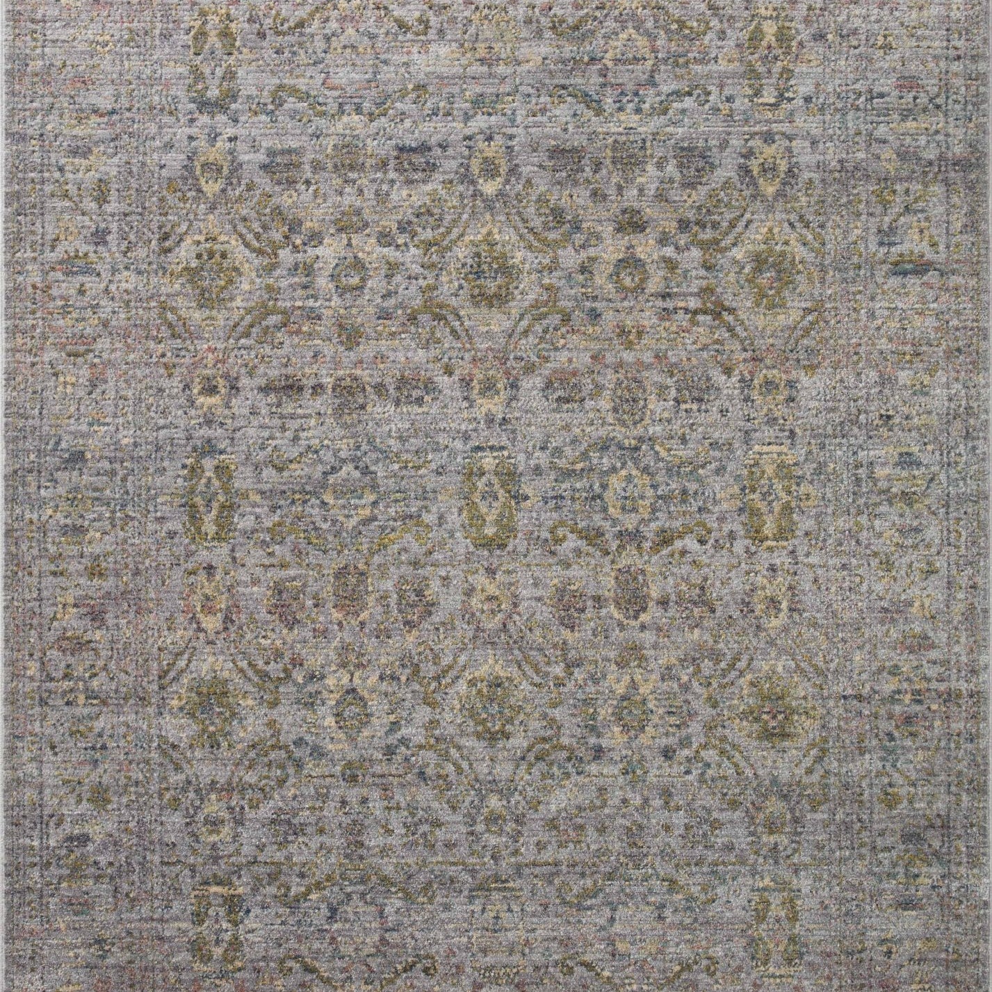 Jean Stoffer x Loloi Bradbury Grey / Multi 10' - 0" x 14' - 0" Area Rug White Cliff Studio Area Rugs