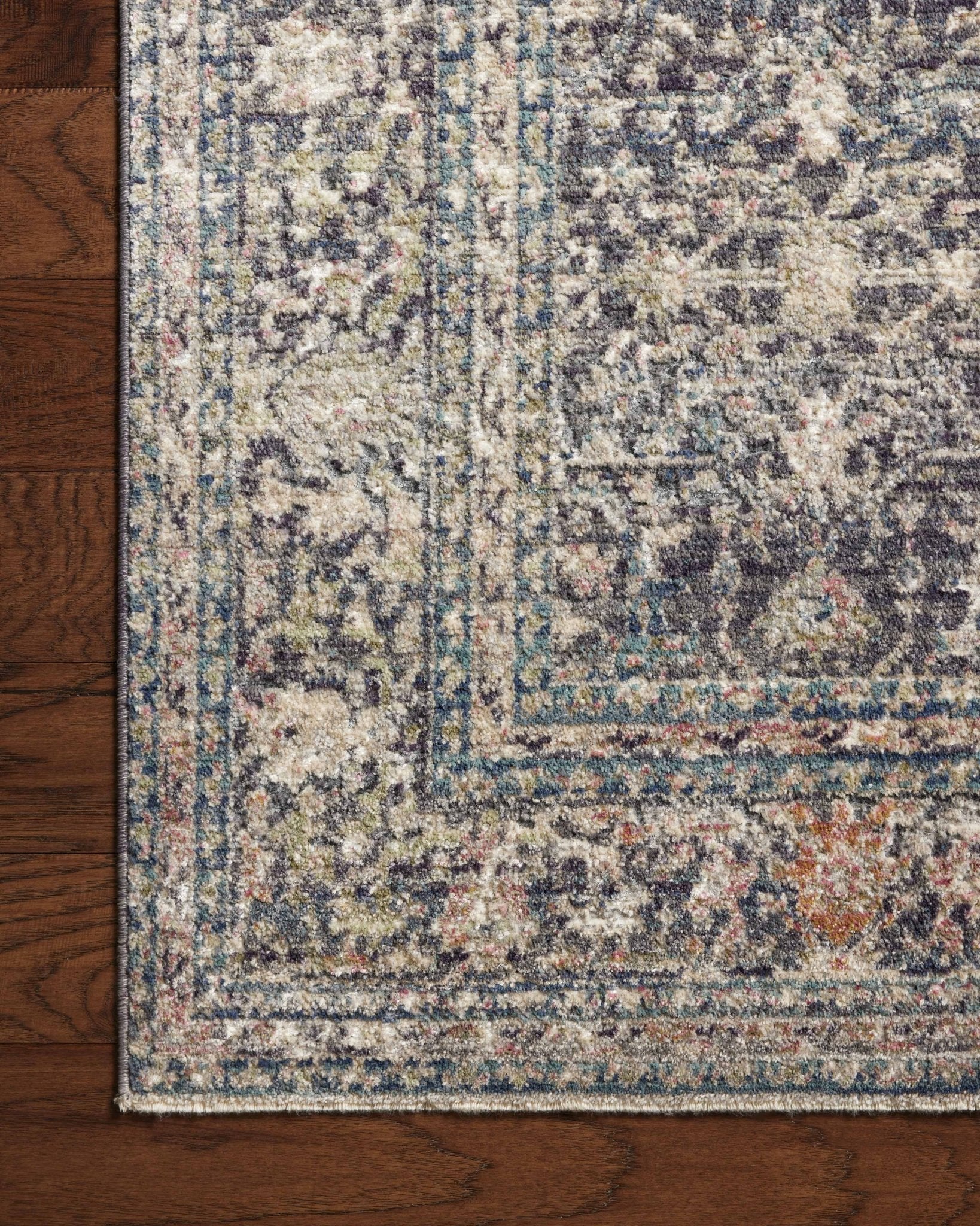 Jean Stoffer x Loloi Bradbury Midnight/ Multi 10' - 0" x 14' - 0" Area Rug White Cliff Studio Area Rugs