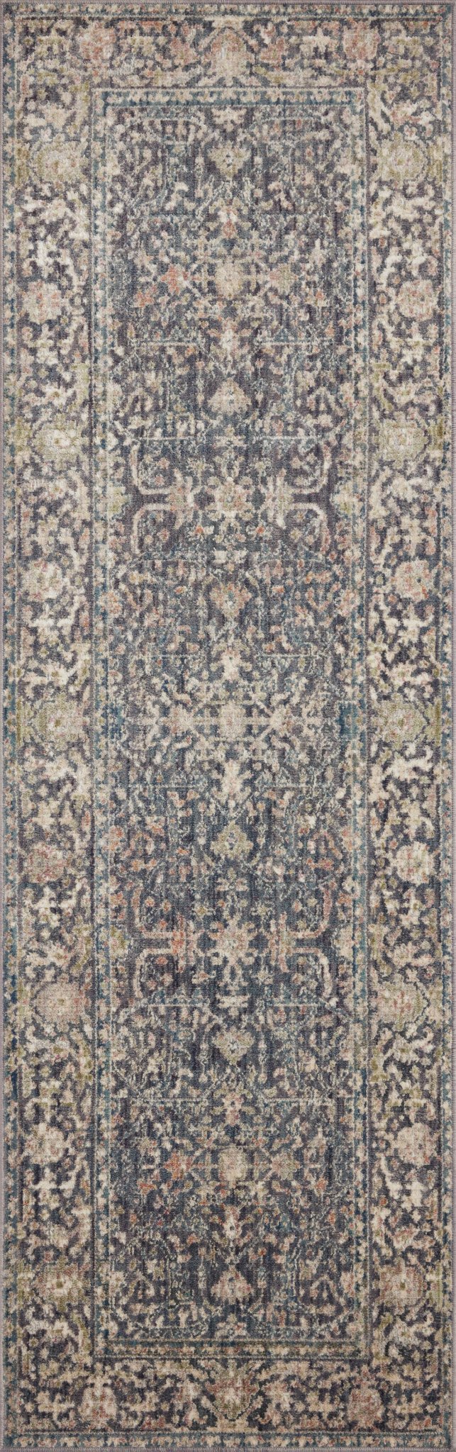 Jean Stoffer x Loloi Bradbury Midnight/ Multi 10' - 0" x 14' - 0" Area Rug White Cliff Studio Area Rugs