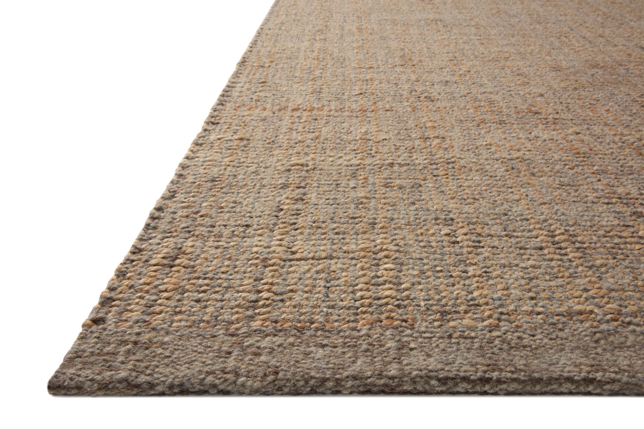 Jean Stoffer x Loloi Cornwall Mocha / Natural 11' - 6" x 15' Area Rug White Cliff Studio Area Rugs