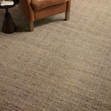 Jean Stoffer x Loloi Cornwall Mocha / Natural 11' - 6" x 15' Area Rug White Cliff Studio Area Rugs