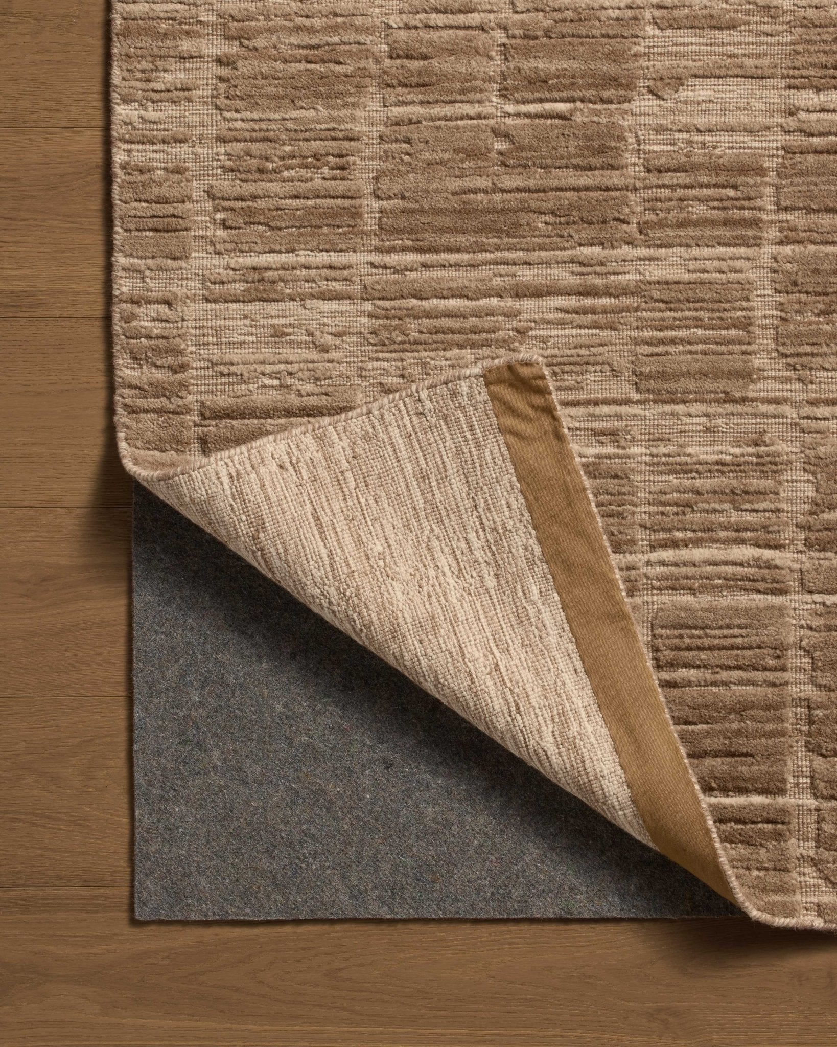 Jean Stoffer x Loloi Daniel Fawn 11' - 6" x 15' Accent Rug White Cliff Studio Area Rugs