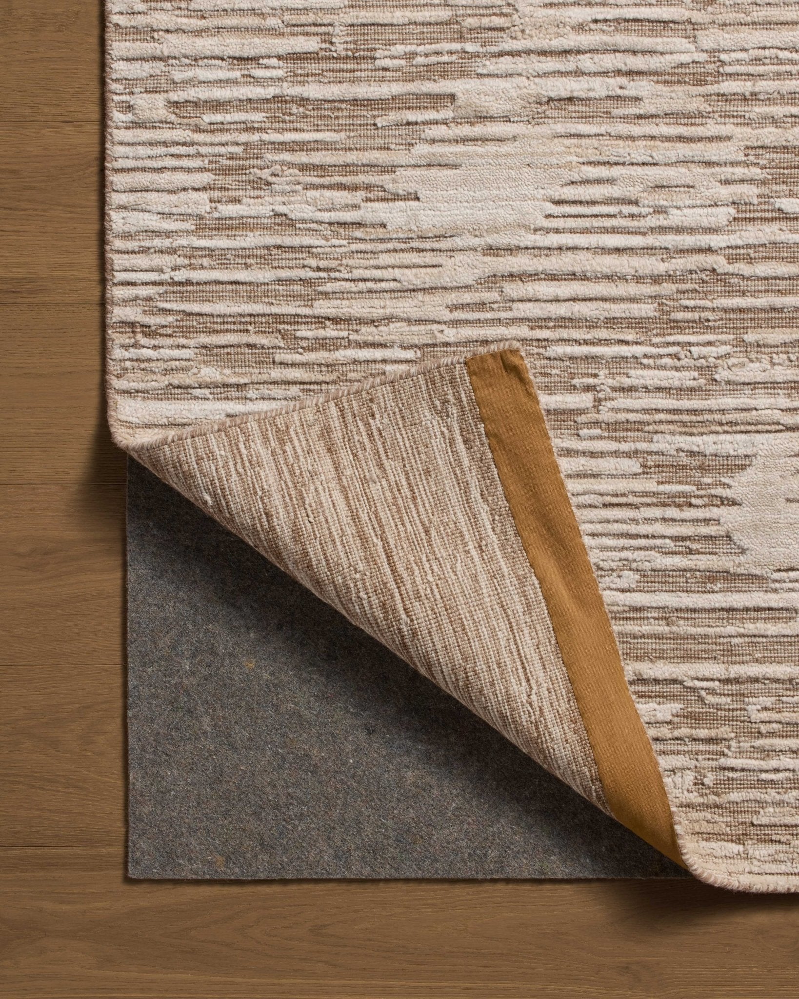 Jean Stoffer x Loloi Daniel Natural 11' - 6" x 15' Accent Rug White Cliff Studio Area Rugs