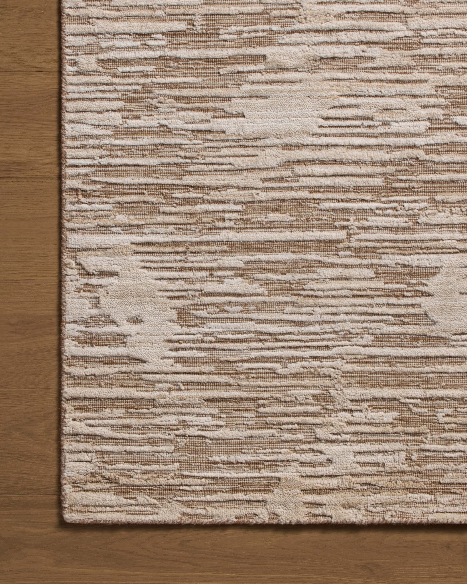 Jean Stoffer x Loloi Daniel Natural 11' - 6" x 15' Accent Rug White Cliff Studio Area Rugs