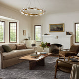 Jean Stoffer x Loloi Daniel Slate 11' - 6" x 15' Accent Rug White Cliff Studio Area Rugs