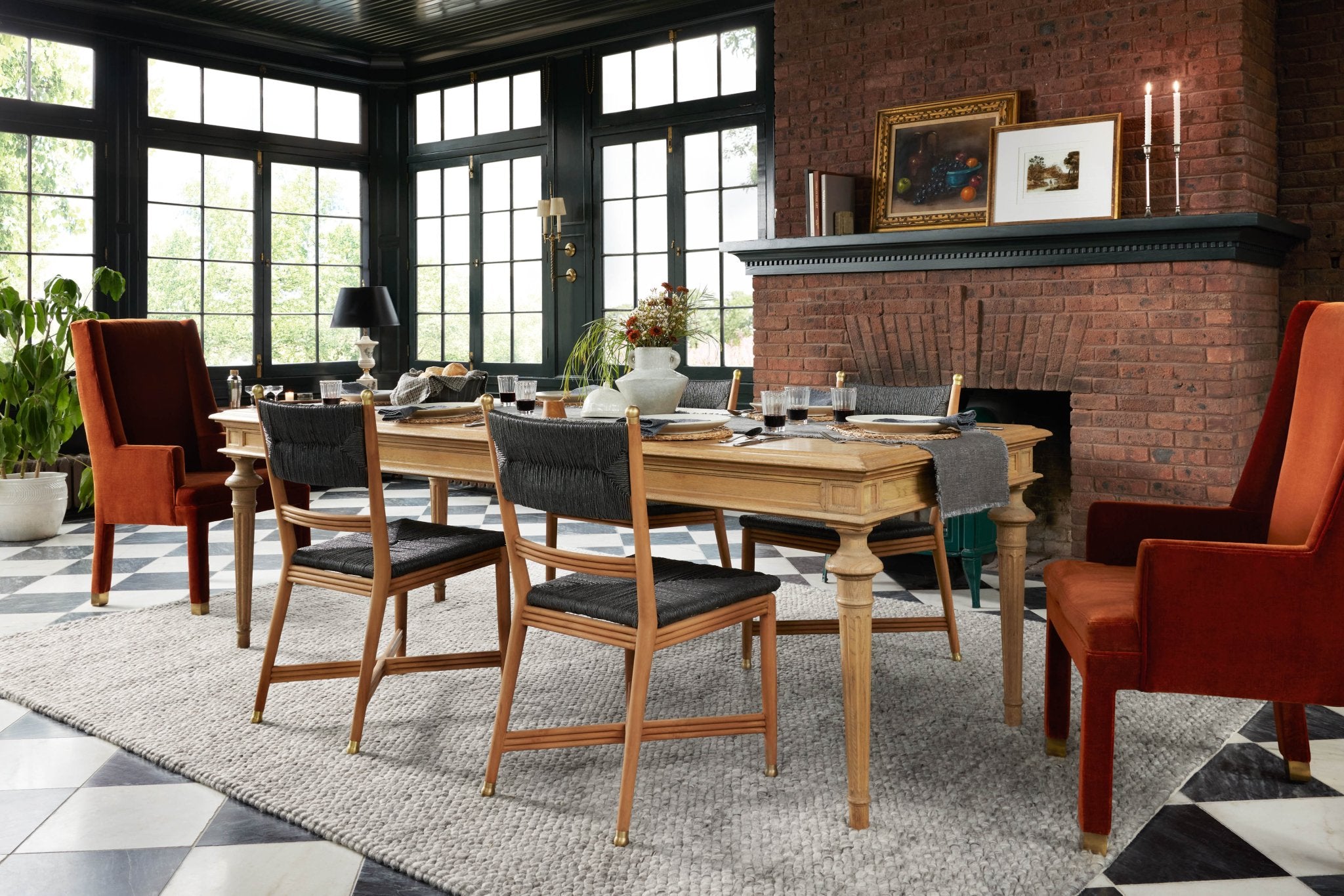 Jean Stoffer x Loloi Hendrick Grey 11' - 6" x 15' Area Rug White Cliff Studio Area Rugs