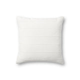 Jean Stoffer x Loloi Julia Ivory 18'' x 18'' Cover w/Down Pillow White Cliff Studio Throw Pillows