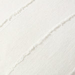 Jean Stoffer x Loloi Julia Ivory 18'' x 18'' Cover w/Down Pillow White Cliff Studio Throw Pillows