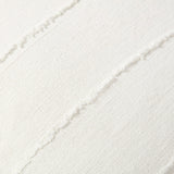 Jean Stoffer x Loloi Julia Ivory 18'' x 18'' Cover w/Down Pillow White Cliff Studio Throw Pillows