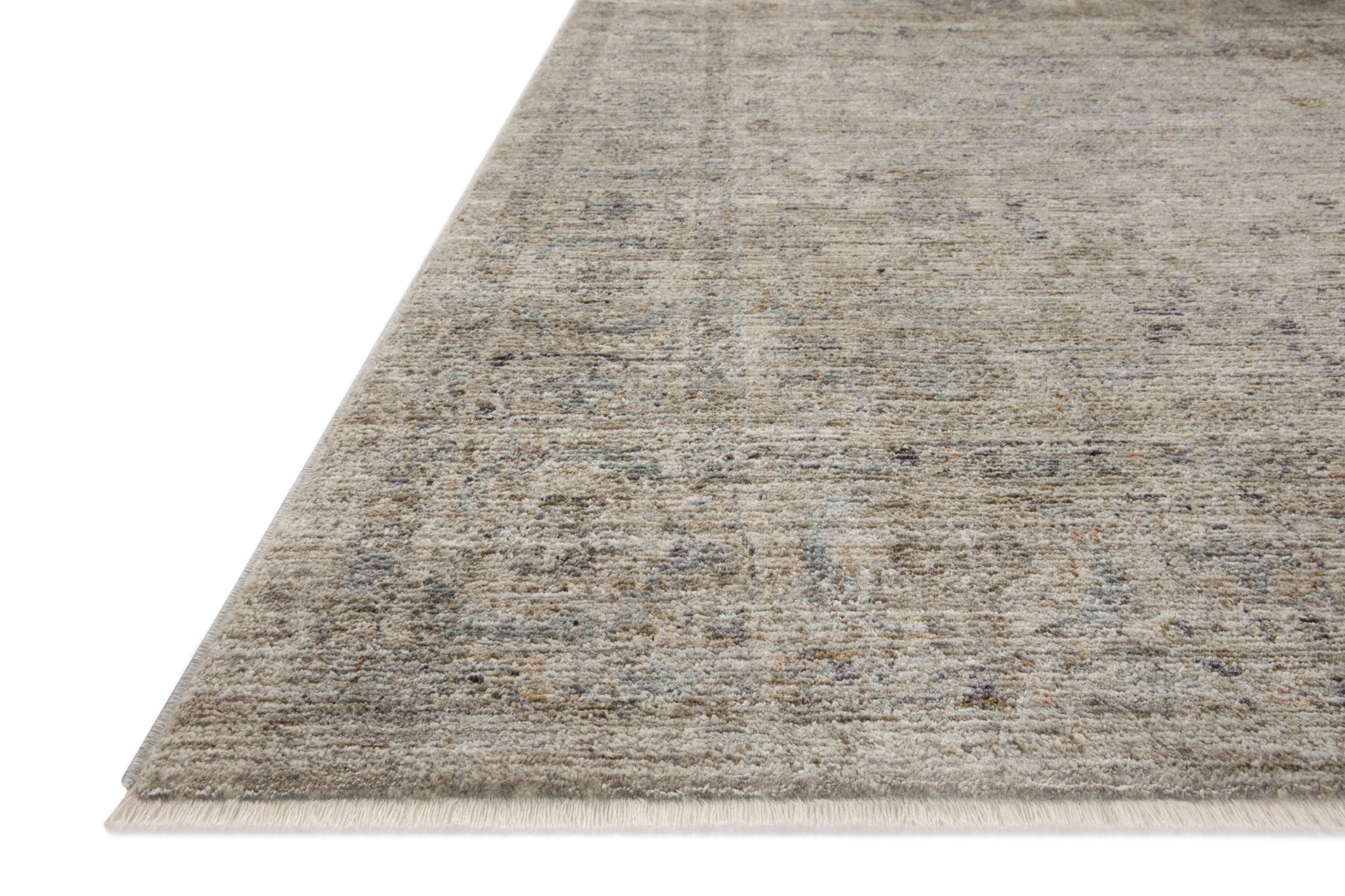 Jean Stoffer x Loloi Katherine Beige / Mist 11' - 6" x 15' - 7" Area Rug White Cliff Studio Area Rugs