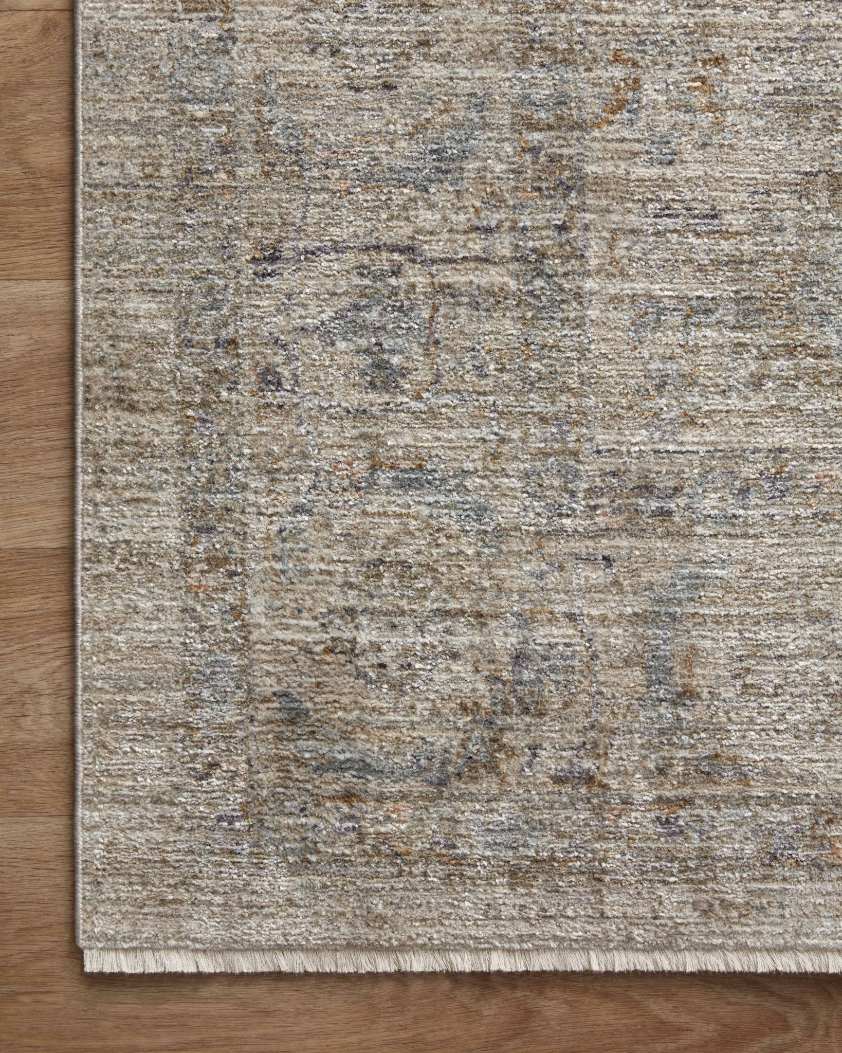 Jean Stoffer x Loloi Katherine Beige / Mist 11' - 6" x 15' - 7" Area Rug White Cliff Studio Area Rugs