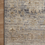 Jean Stoffer x Loloi Katherine Charcoal / Gold 11' - 6" x 15' - 7" Area Rug White Cliff Studio Area Rugs