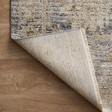 Jean Stoffer x Loloi Katherine Charcoal / Gold 11' - 6" x 15' - 7" Area Rug White Cliff Studio Area Rugs