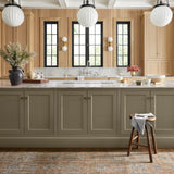 Jean Stoffer x Loloi Katherine Copper / Steel 11' - 6" x 15' - 7" Area Rug White Cliff Studio Area Rugs