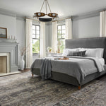 Jean Stoffer x Loloi Katherine Graphite / Jade 11' - 6" x 15' - 7" Area Rug White Cliff Studio Area Rugs