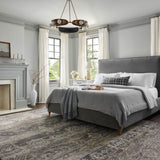 Jean Stoffer x Loloi Katherine Graphite / Jade 11' - 6" x 15' - 7" Area Rug White Cliff Studio Area Rugs
