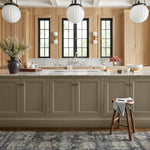 Jean Stoffer x Loloi Katherine Ink / Jade 11' - 6" x 15' - 7" Area Rug White Cliff Studio Area Rugs