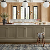 Jean Stoffer x Loloi Katherine Ink / Jade 11' - 6" x 15' - 7" Area Rug White Cliff Studio Area Rugs