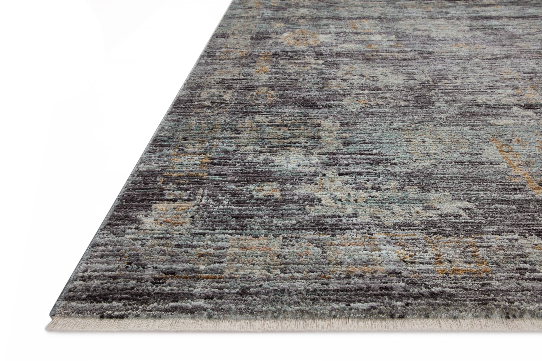 Jean Stoffer x Loloi Katherine Ink / Jade 11' - 6" x 15' - 7" Area Rug White Cliff Studio Area Rugs