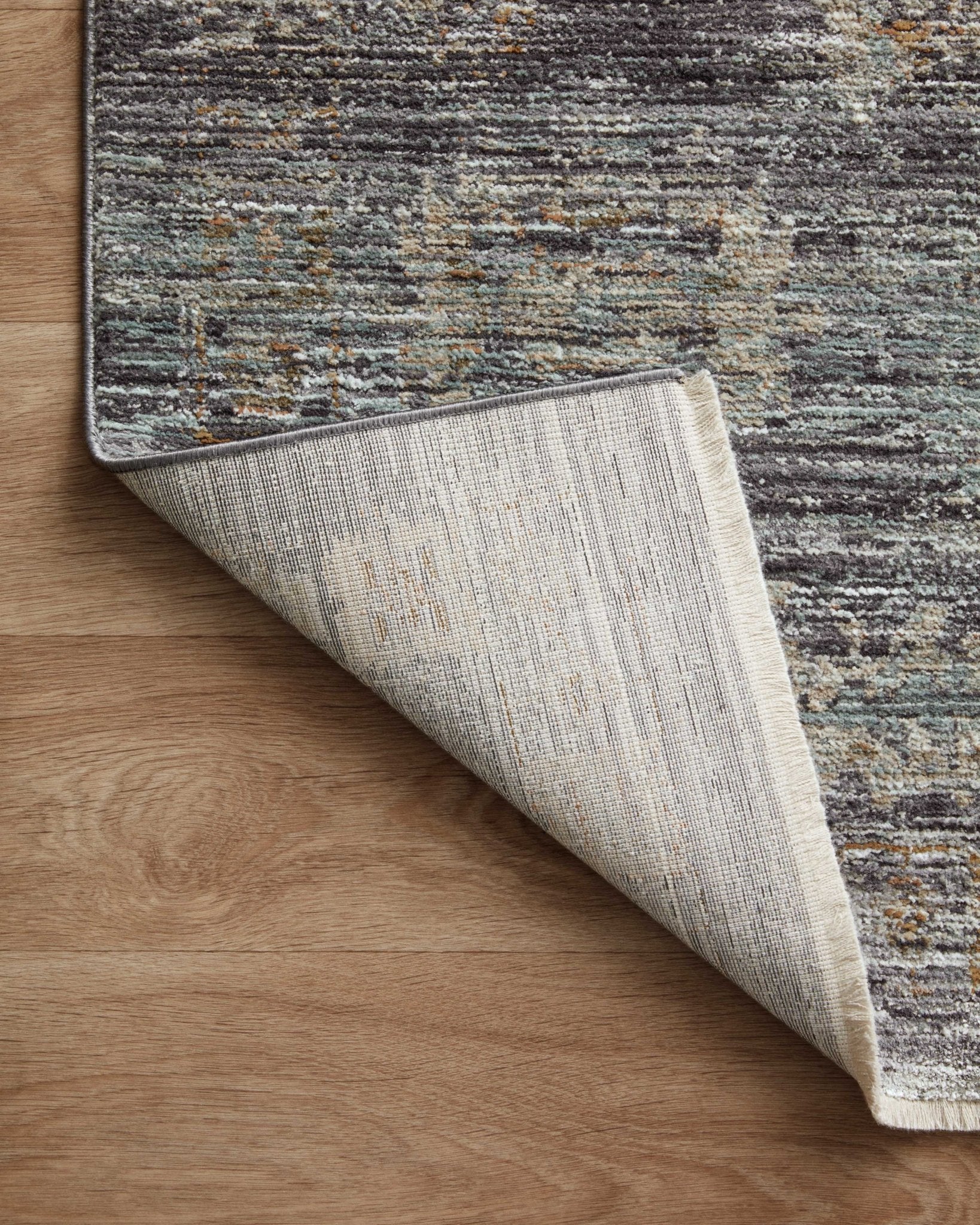 Jean Stoffer x Loloi Katherine Ink / Jade 11' - 6" x 15' - 7" Area Rug White Cliff Studio Area Rugs