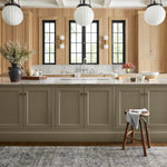 Jean Stoffer x Loloi Katherine Midnight/ Tobacco 11' - 6" x 15' - 7" Area Rug White Cliff Studio Area Rugs