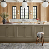 Jean Stoffer x Loloi Katherine Midnight/ Tobacco 11' - 6" x 15' - 7" Area Rug White Cliff Studio Area Rugs