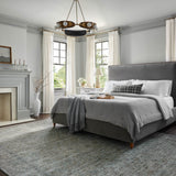 Jean Stoffer x Loloi Katherine Ocean / Gold 11' - 6" x 15' - 7" Area Rug White Cliff Studio Area Rugs