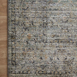 Jean Stoffer x Loloi Katherine Ocean / Gold 11' - 6" x 15' - 7" Area Rug White Cliff Studio Area Rugs
