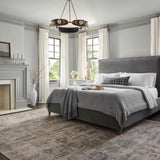 Jean Stoffer x Loloi Katherine Pebble / Ocean 11' - 6" x 15' - 7" Area Rug White Cliff Studio Area Rugs