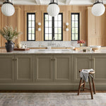 Jean Stoffer x Loloi Katherine Pebble / Ocean 11' - 6" x 15' - 7" Area Rug White Cliff Studio Area Rugs