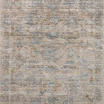 Jean Stoffer x Loloi Katherine Pebble / Ocean 11' - 6" x 15' - 7" Area Rug White Cliff Studio Area Rugs